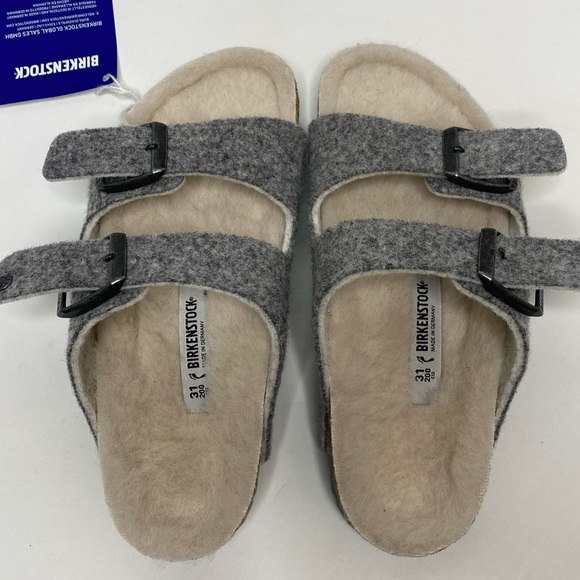 Birkenstock Arizona Happy Lamb Kids slides size 13 - Picture 5 of 8